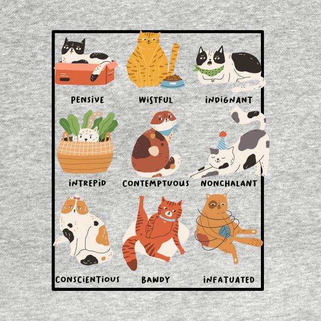 The Many Demeanors of Cats by Perpetual Brunch